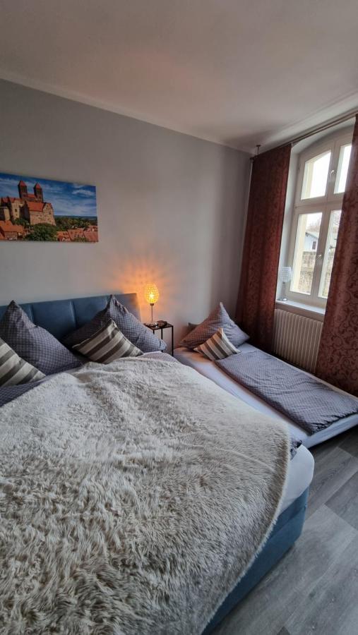 Fewo Otto- Sanierte Ferienwohnung Im Einzeldenkmal Quedlinburg Eksteriør bilde